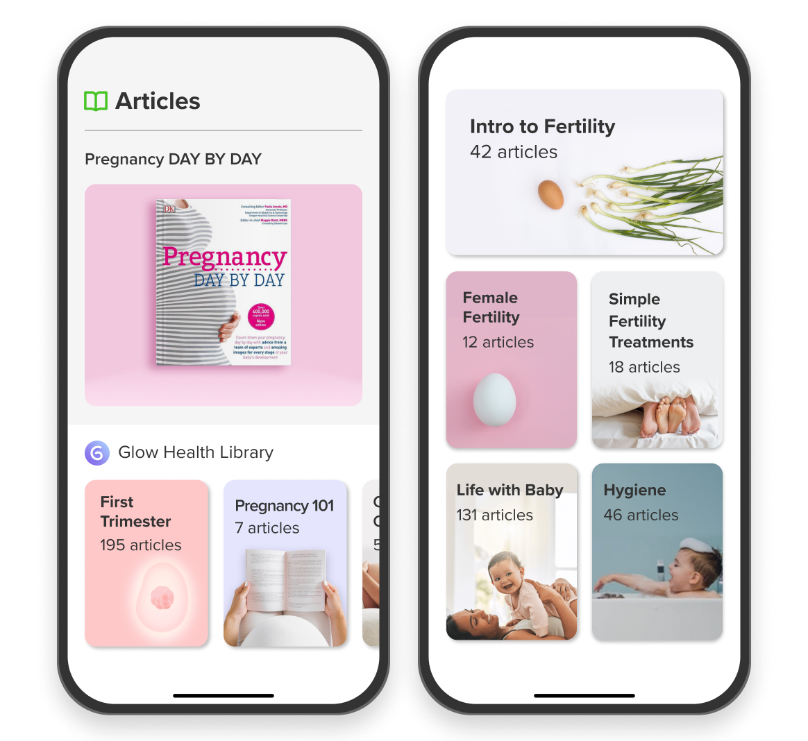 2500+ articles written by medical experts -- Baby411 and Pregnancy Day by Day